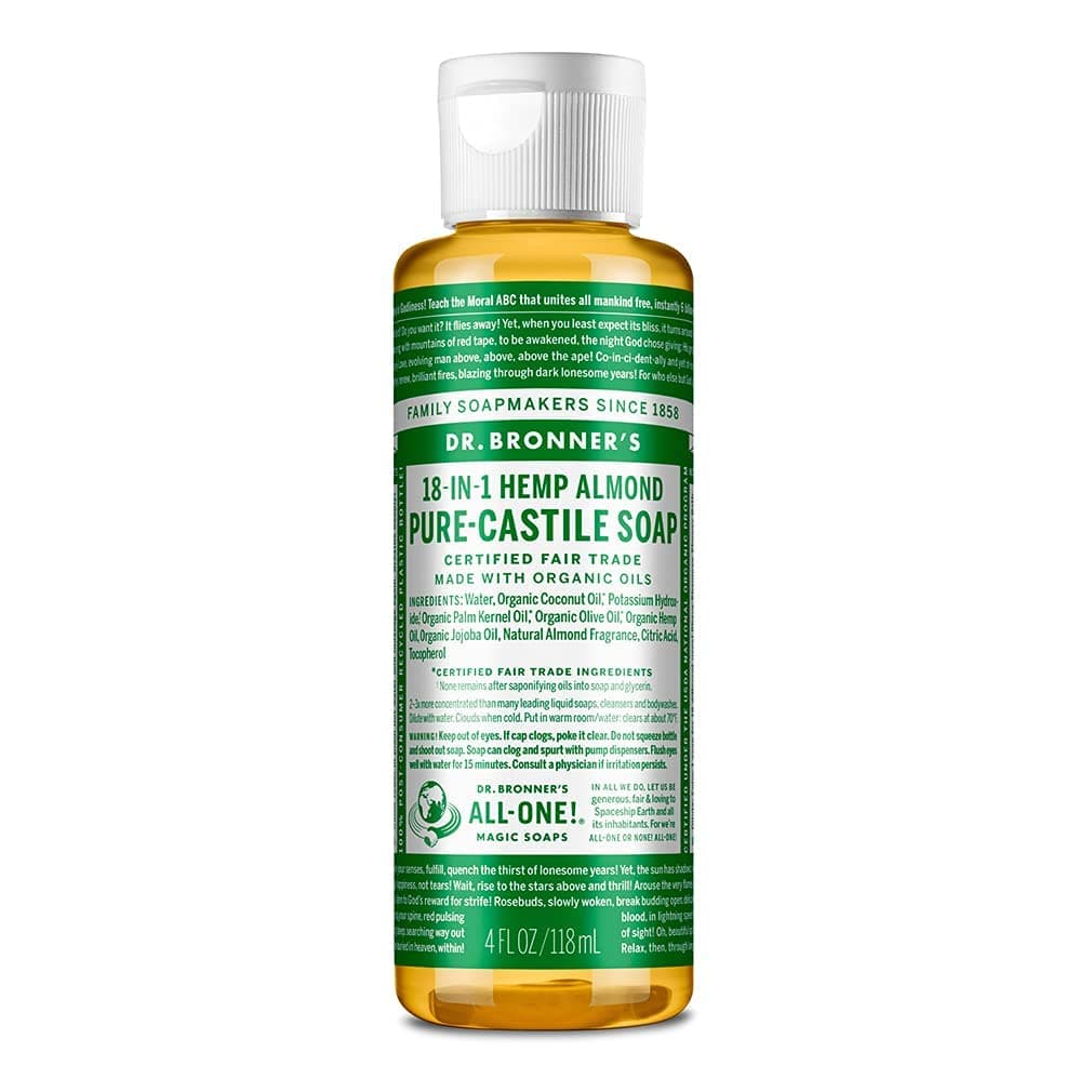 Pure-Castile Liquid Soap (Almond)