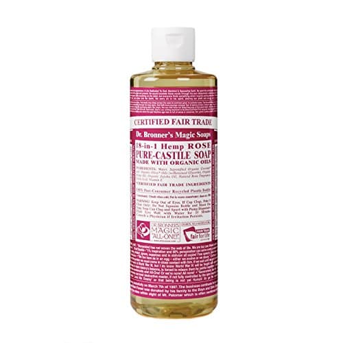 Pure-Castile Liquid Soap (Rose)