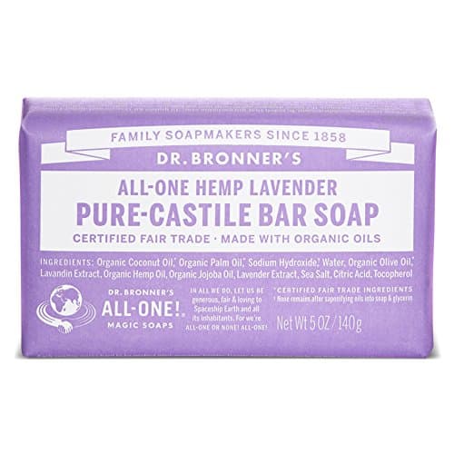 Pure-Castile Bar Soap (Lavender)