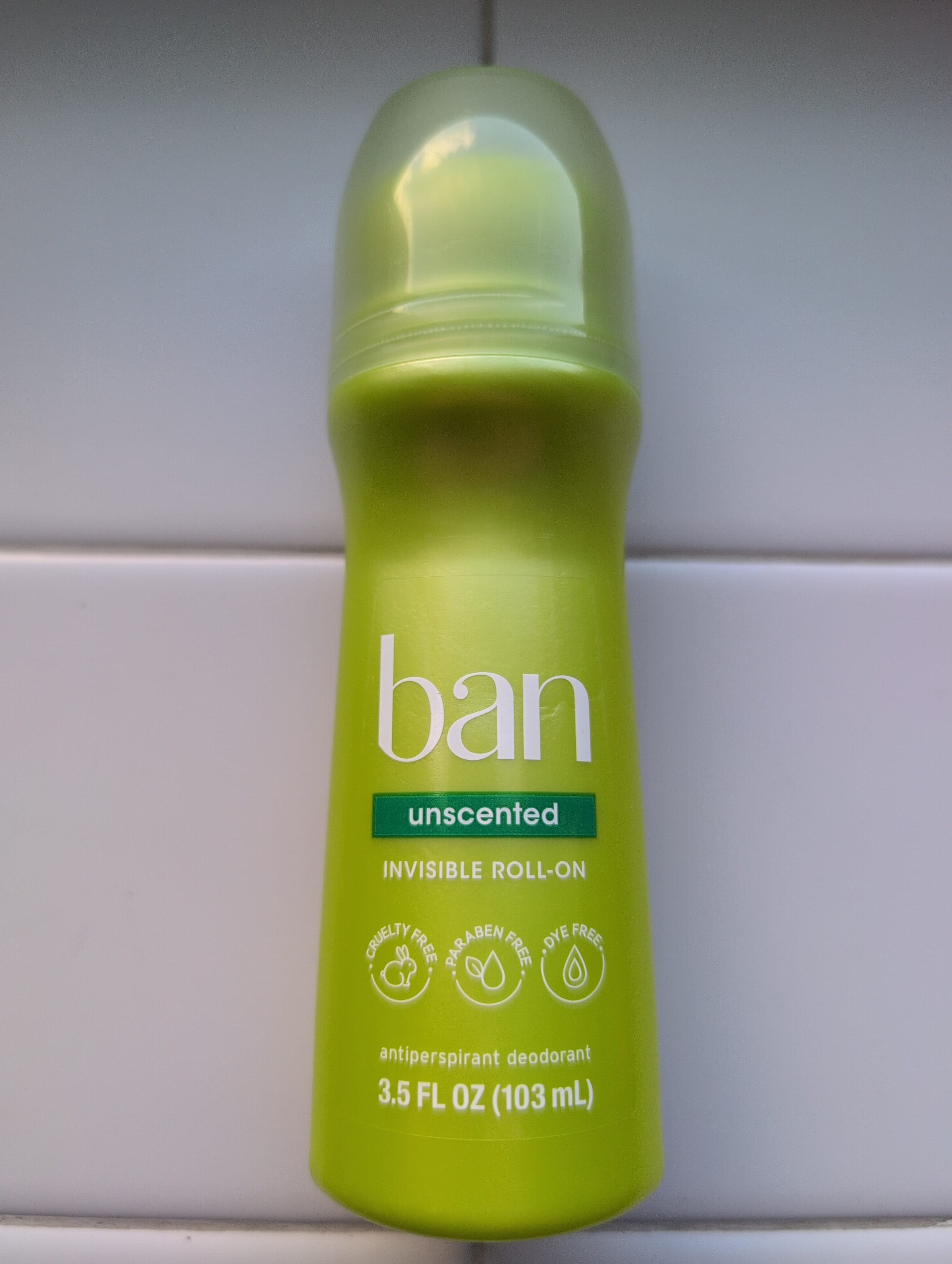 unscented invisible roll-on