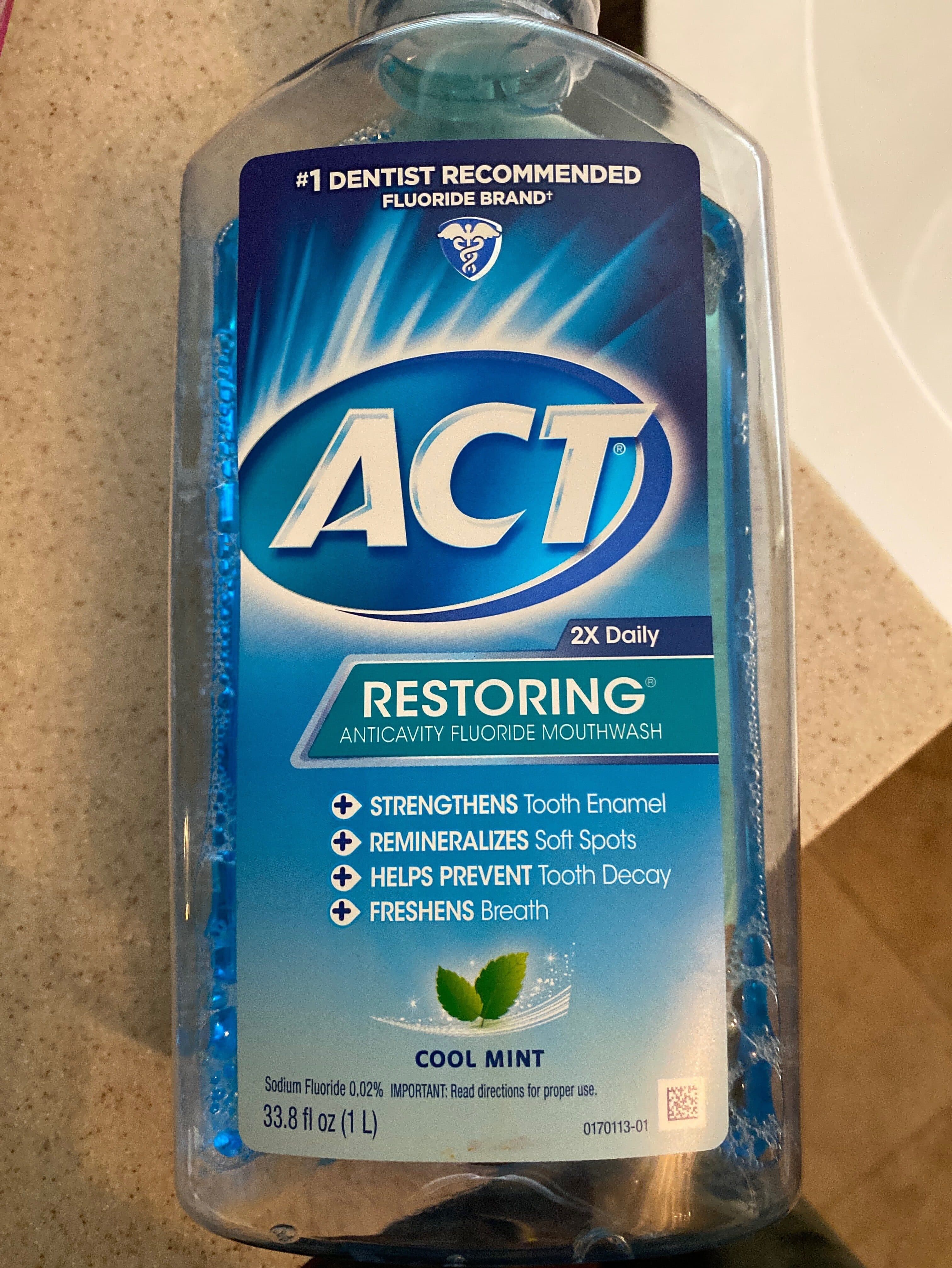 Restoring Mint Mouthwash 2x daily