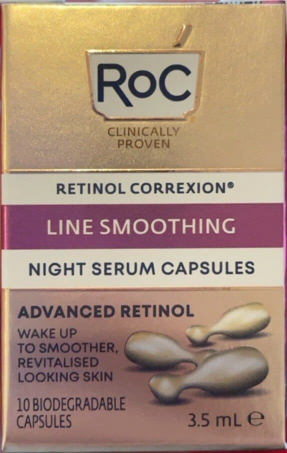 Retinol Correxion Soin Lissant Capsules Sérum Nuit