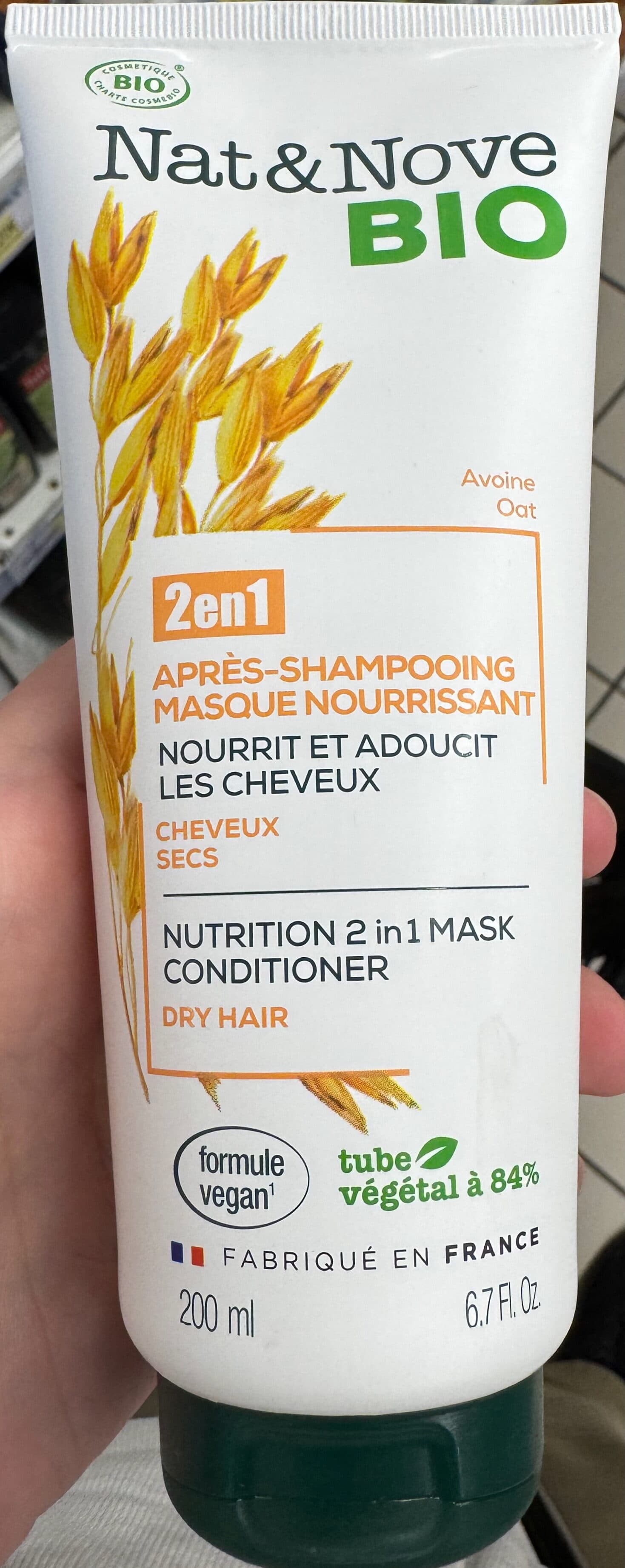 2-in-1 Oat Nourishing Conditioner Mask