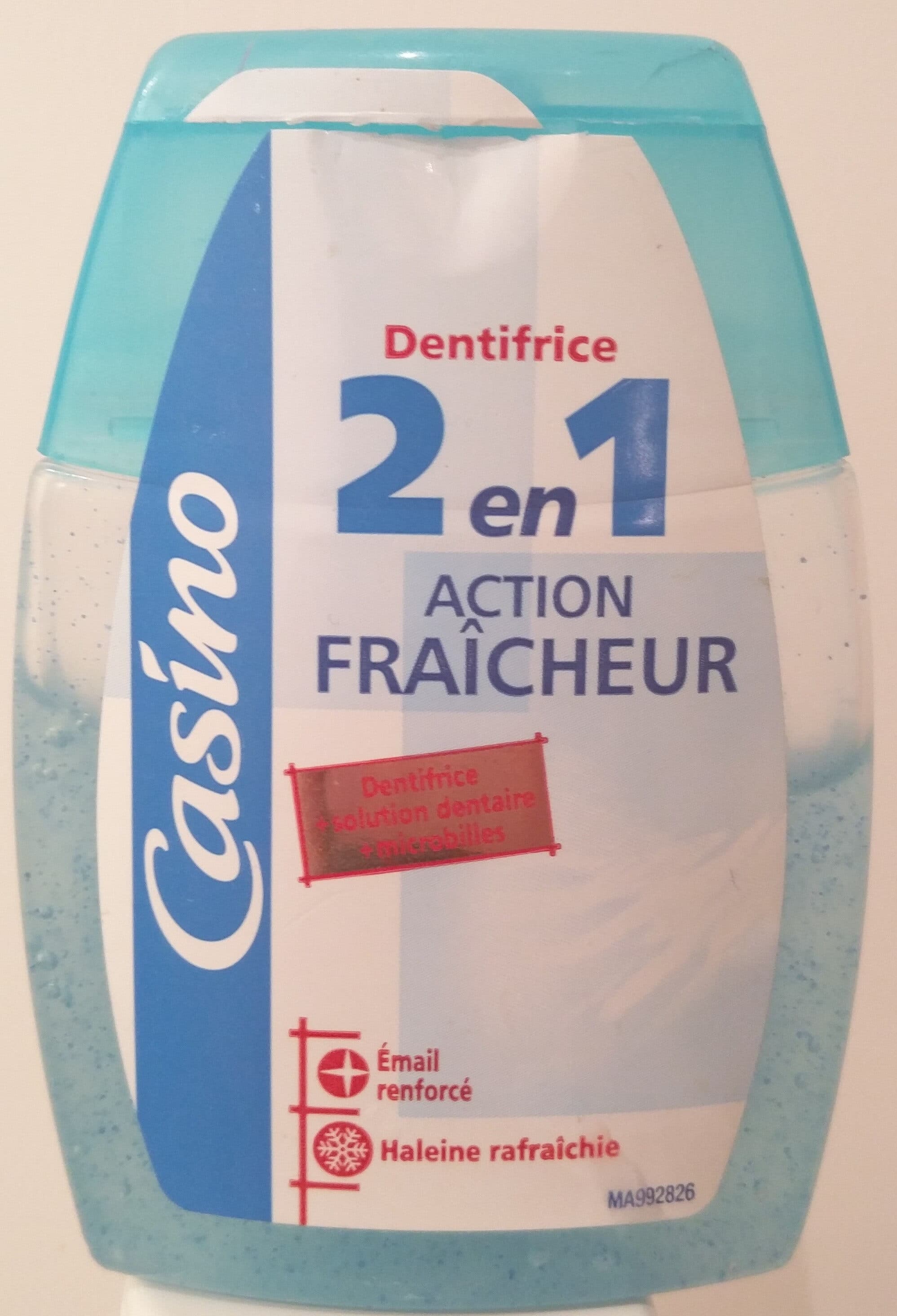 2in1 Toothpaste Fresh Action