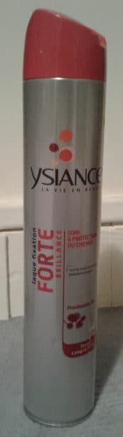 Laque fixation forte brillance