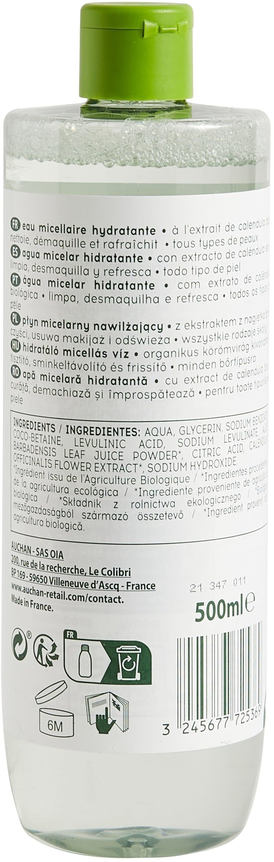 Cosmos Hydrating Micellar Water with Bio Calendula Extract