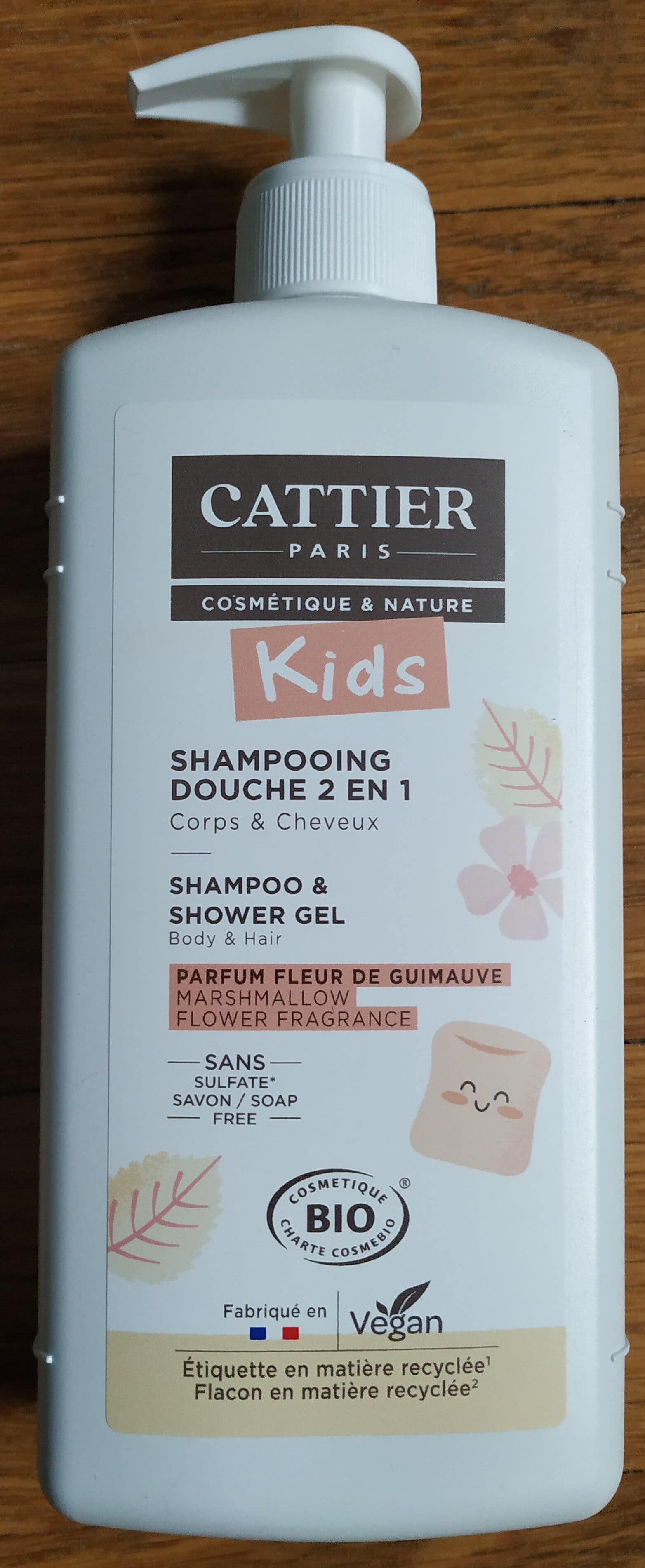 Kids 2-in-1 Shampoo Shower Marshmallow Flower