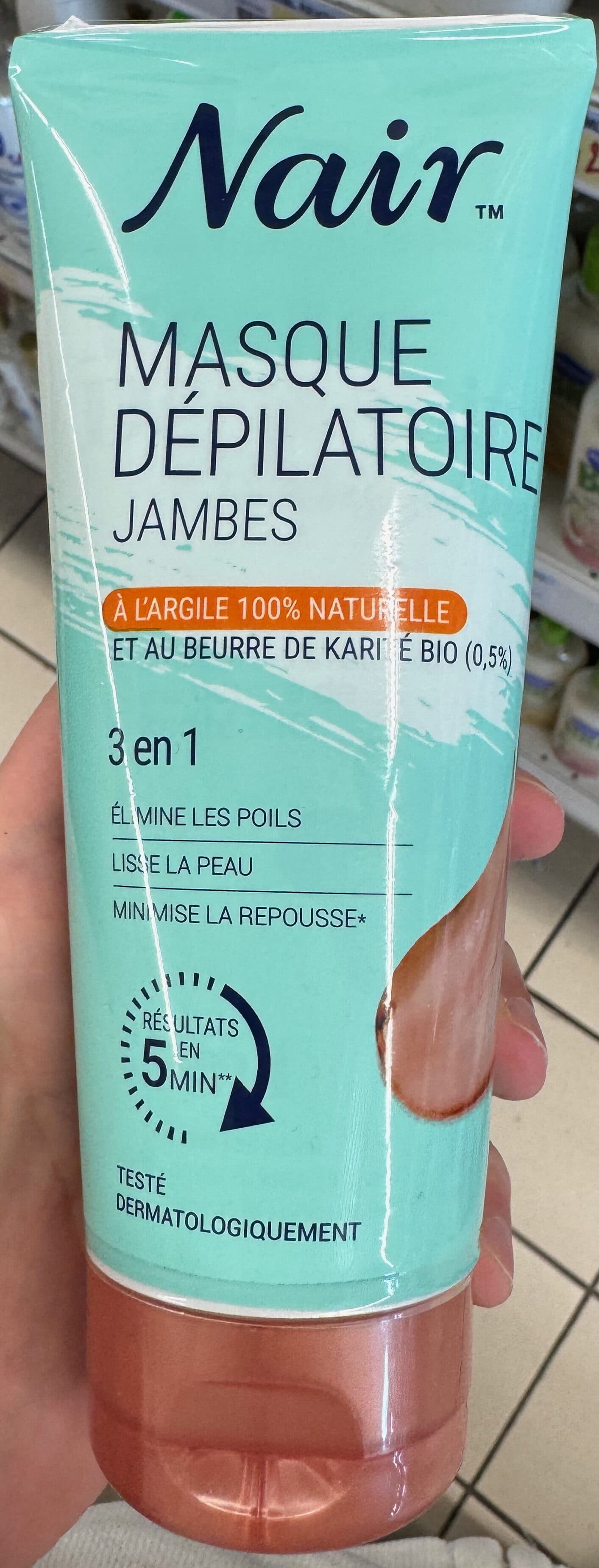 3 in 1 Leg Depilatory Mask