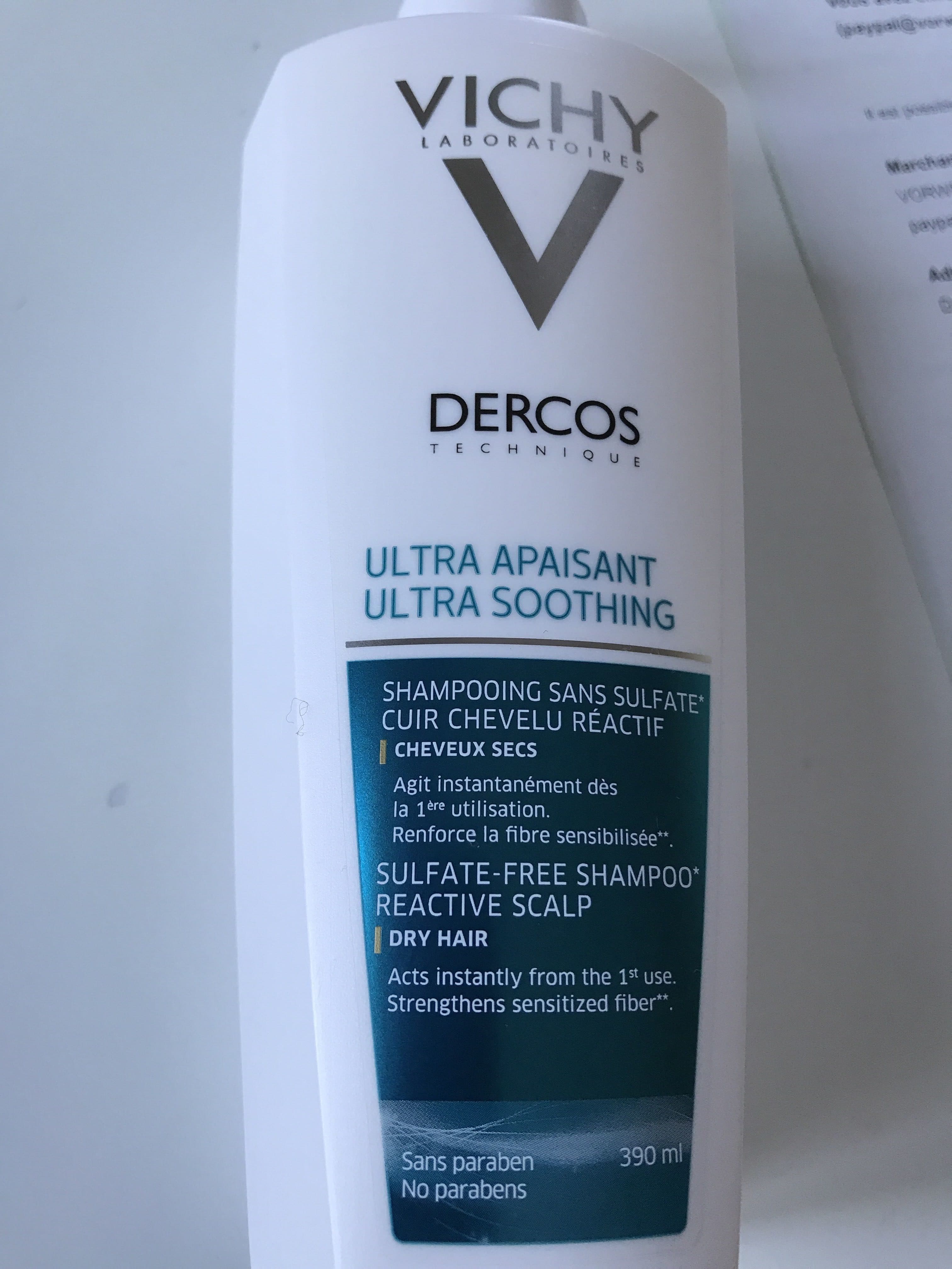 Dercos Ultra Soothing Shampoo