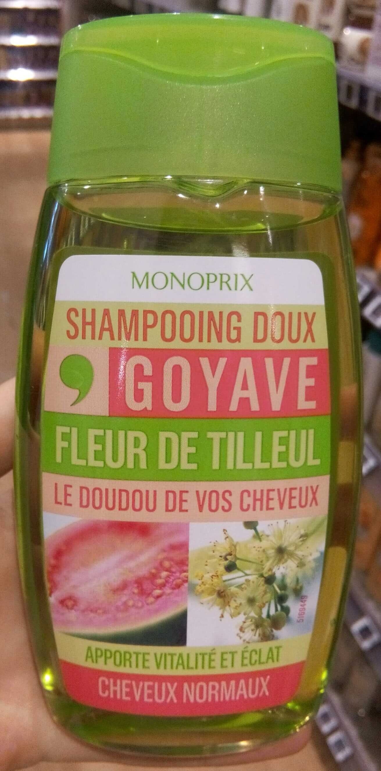 Shampoing doux goyave fleur de tilleul