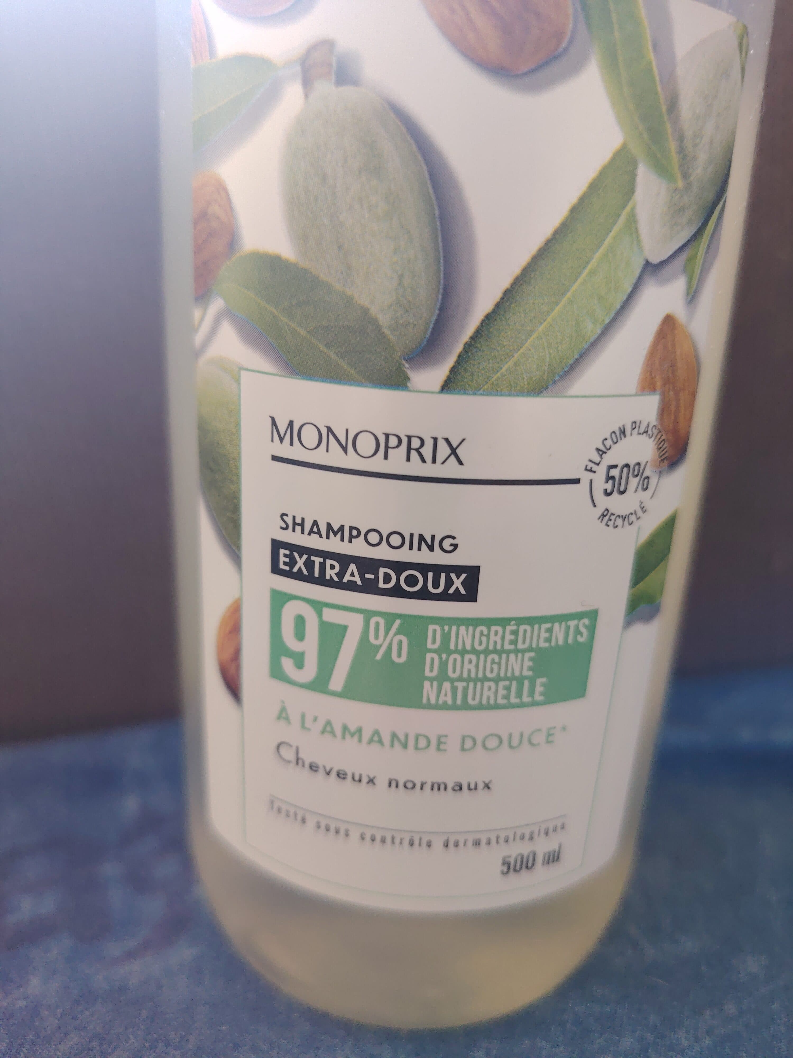 Sweet almond shampoo