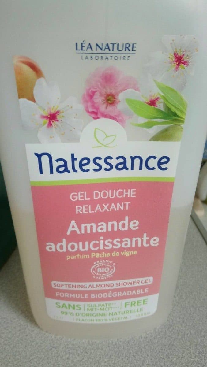Natessance Gel Douche Amande Peche De Vigne