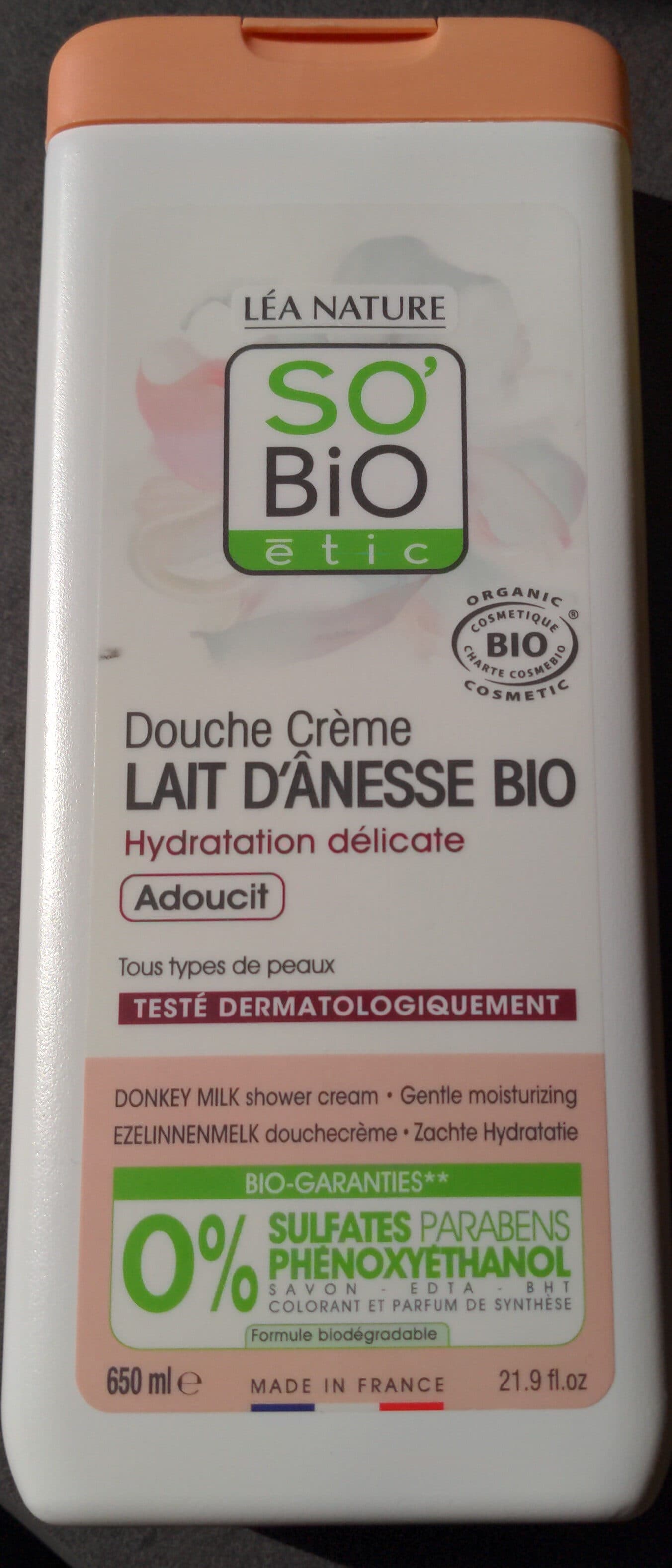 Cream Shower Donkey Milk