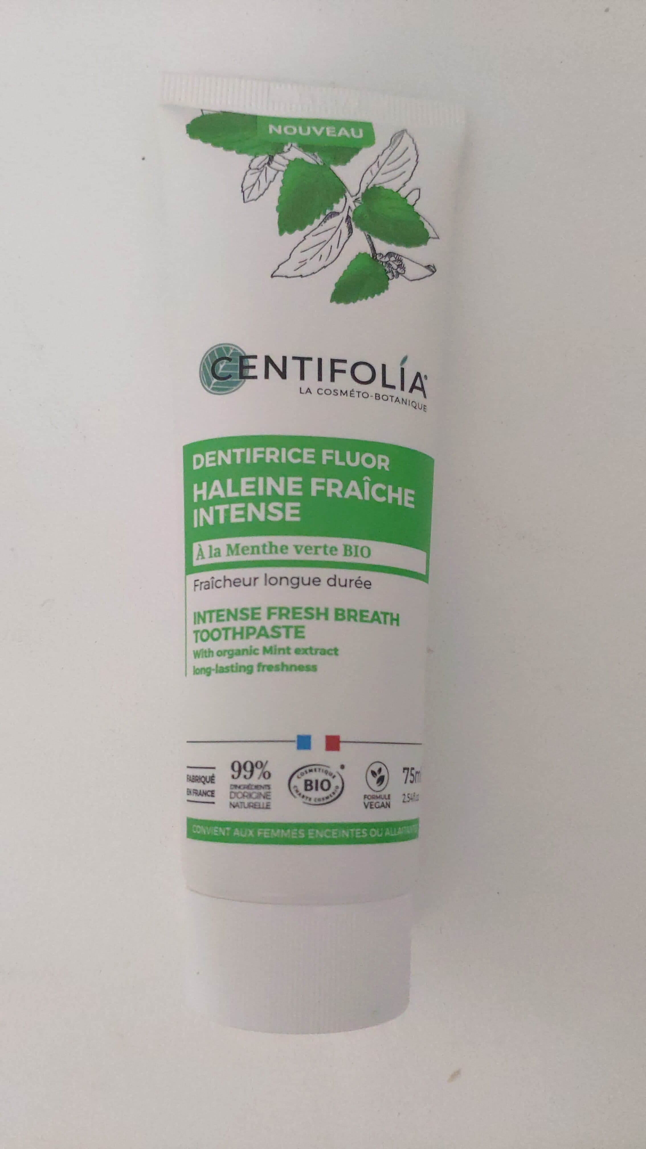 Fluoride Toothpaste Fresh Breath Intense