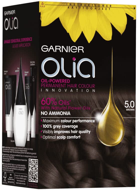 Olia 5.0 Brown Permanent Hair Color
