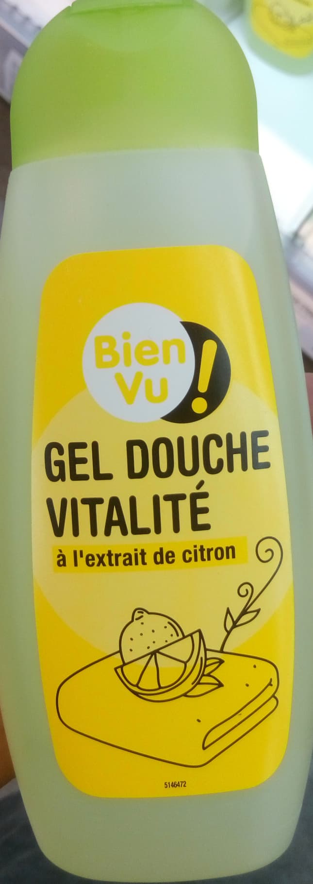 Vitality Shower Gel with Lemon Extract