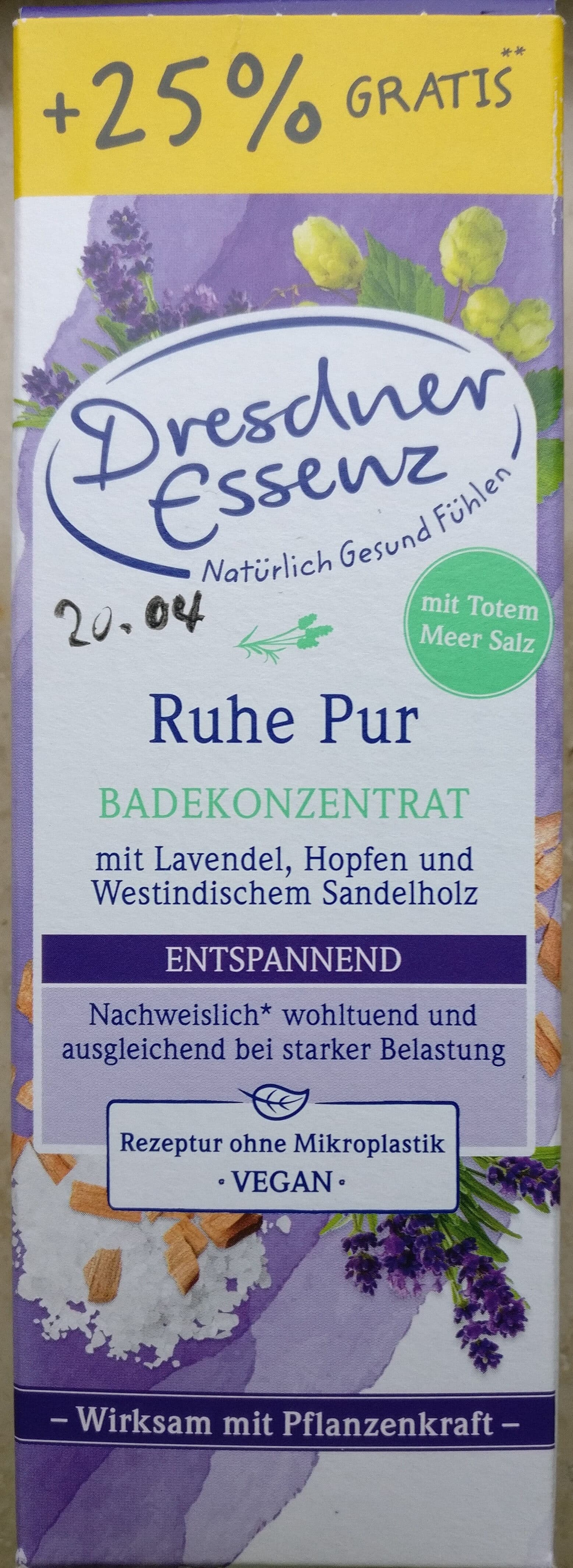 Ruhe Pur Badekonzentrat
