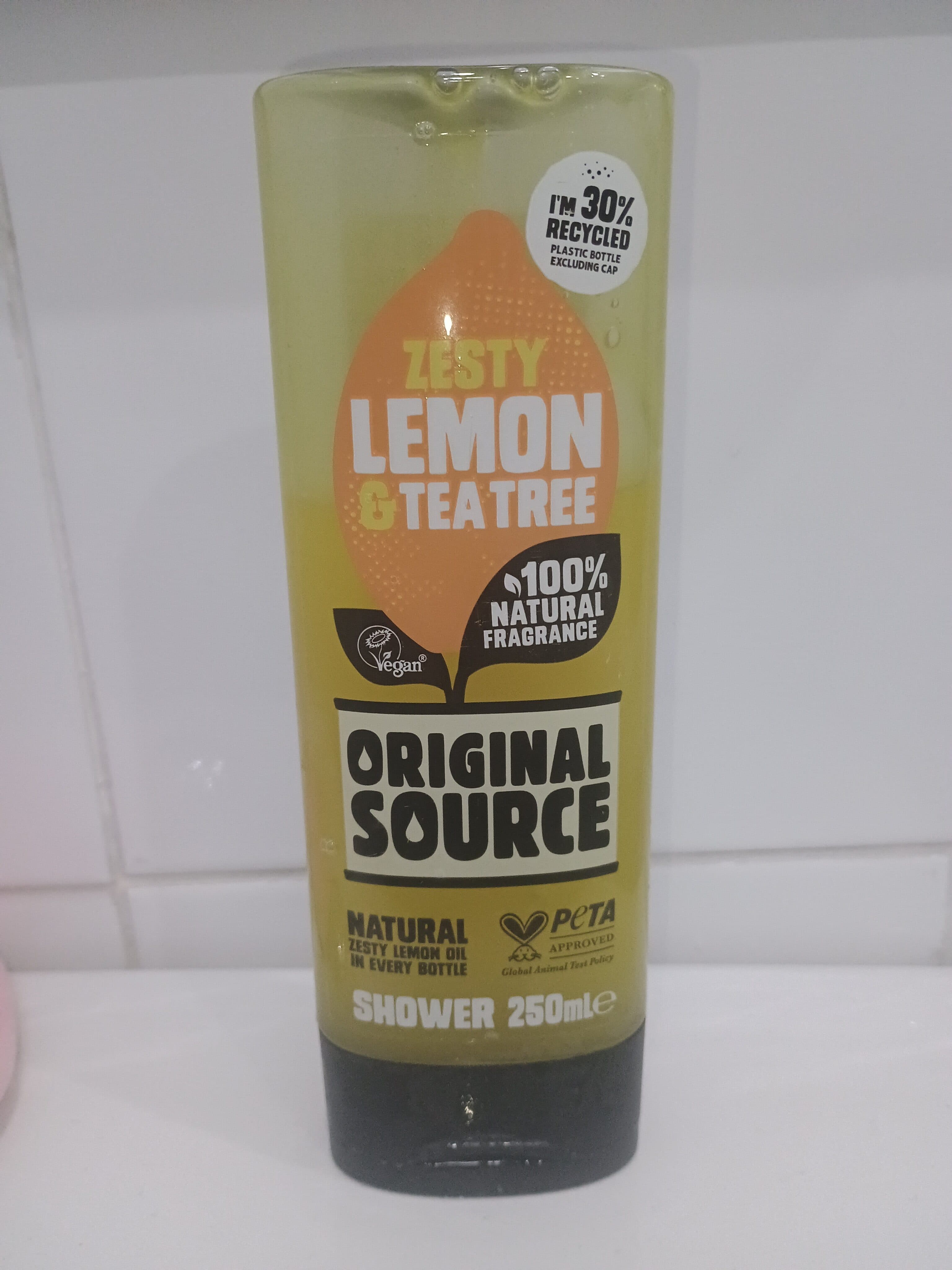 Zesty Lemon & Tea Tree Shower Gel