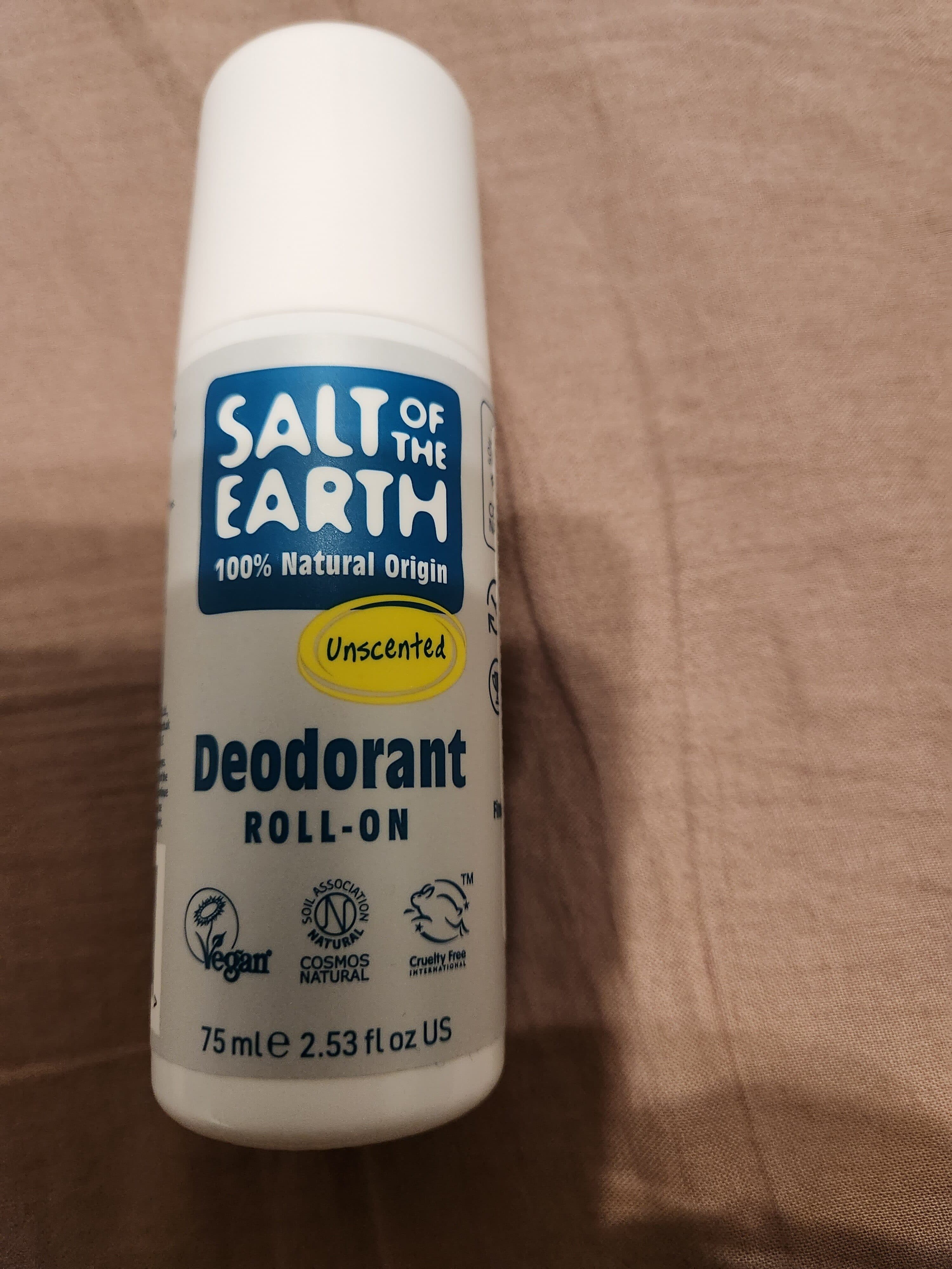 Effective Natural Deodorant Roll-On: Unscented