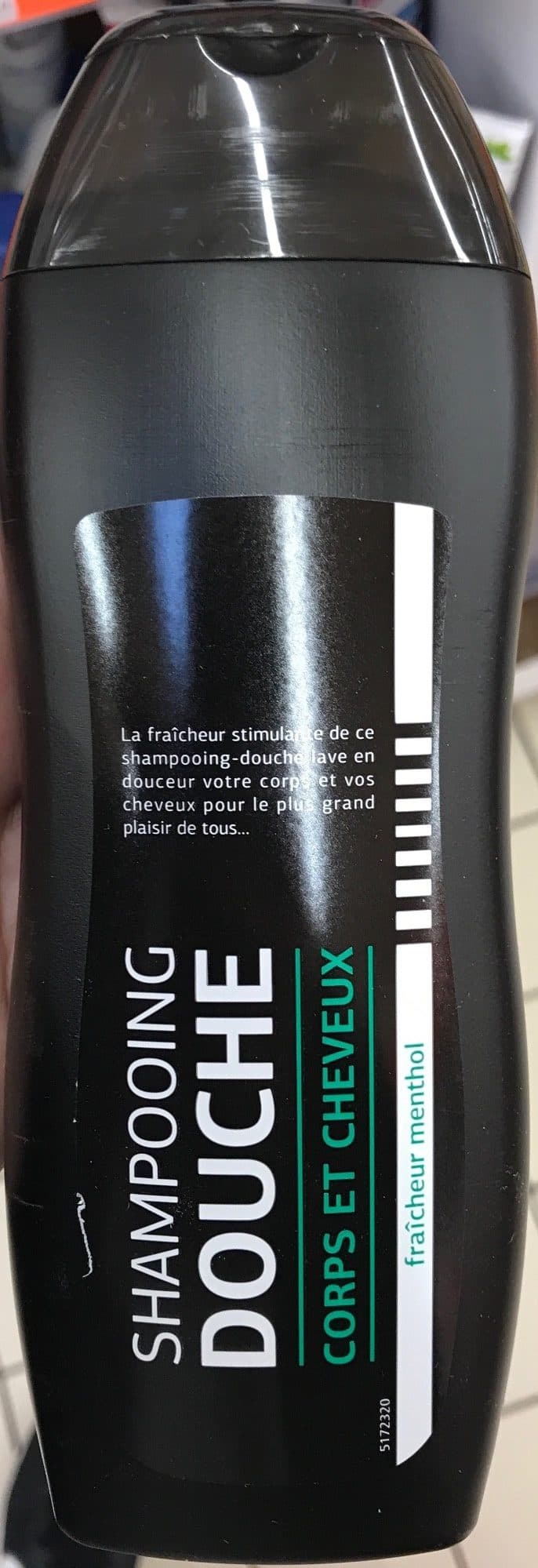 Body and Hair Shampoo Shower Menthol Freshness