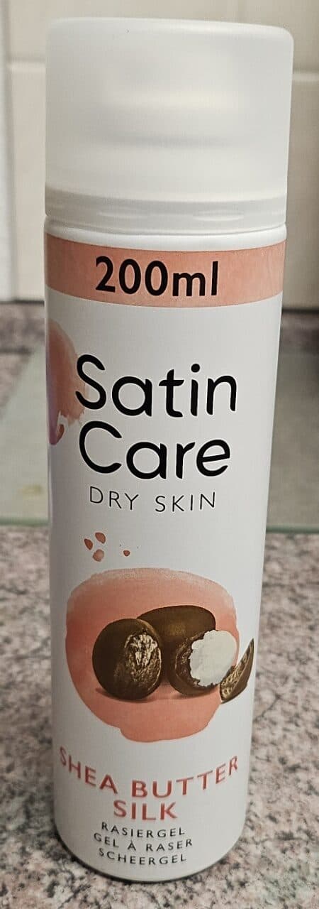 Satin care dry shea butter scheergel