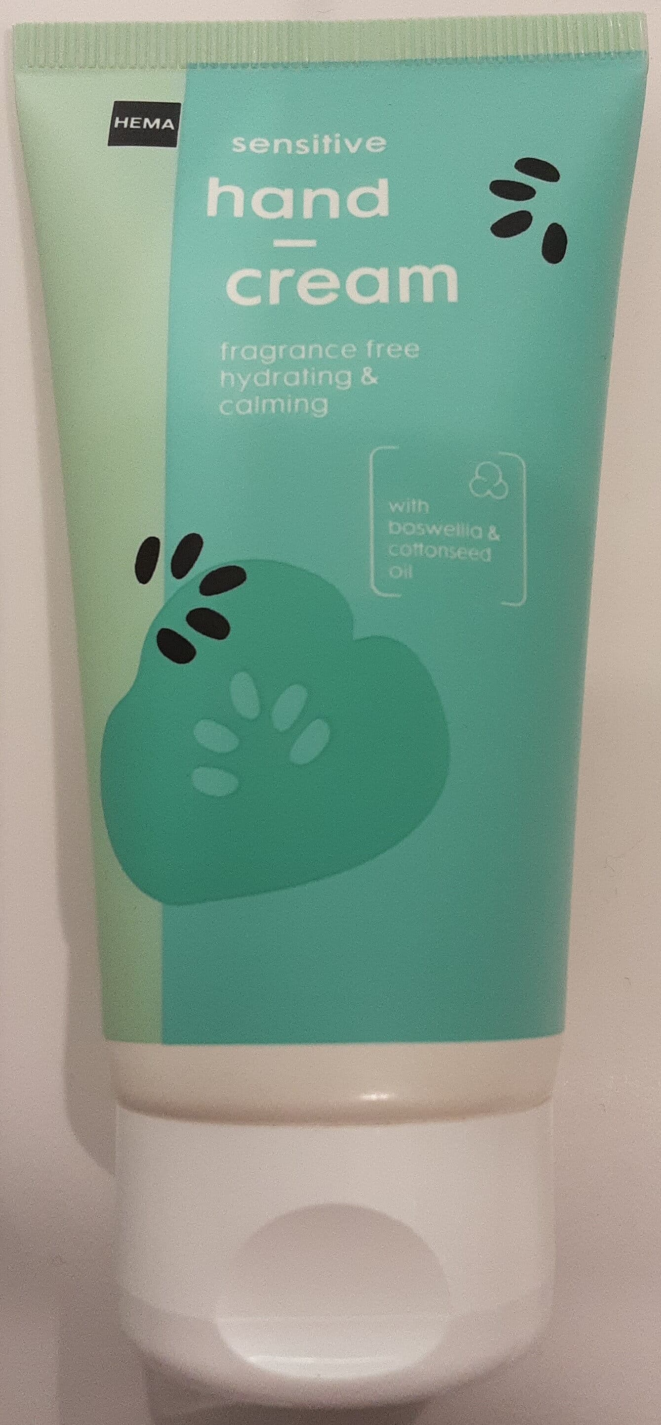 Sensitive hand cream