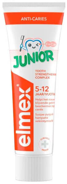 Junior tandpasta 5-12 jaar