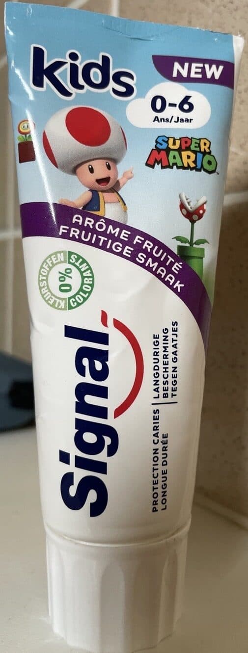 Kids toothpaste 0-6 years old