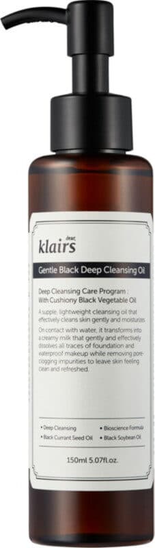 Dear, Klairs Gentle Black Deep Cleansing Oil